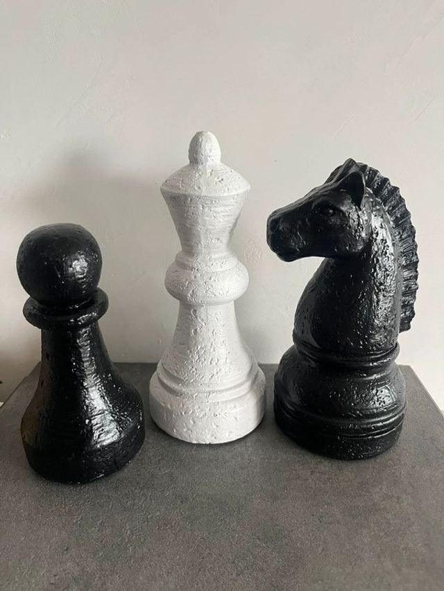 Statues pion pièces de jeu d’échecs