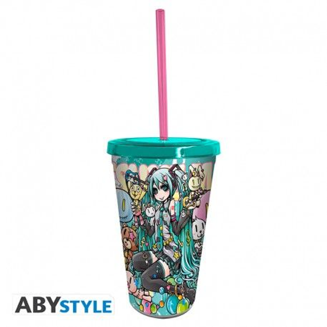Hatsune Miku Tumbler with Straw