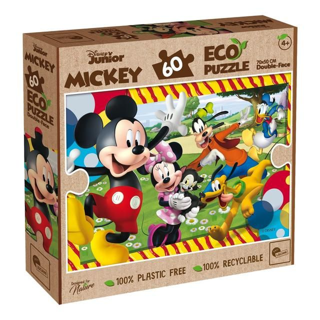 Lisciani Puzzle Maxi Eco 60pz ''disney Mickey Mouse'' - 91850