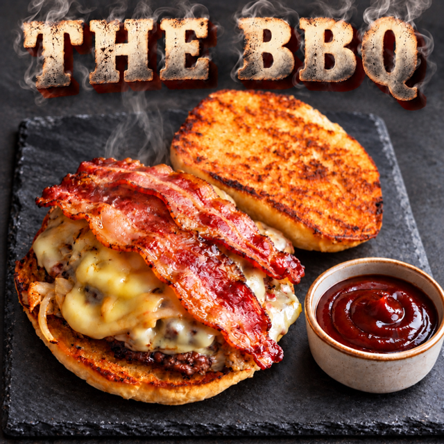 Double Smash Burger - The BBQ