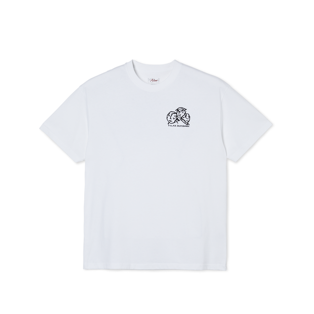 Polar Skate Co. - Lunch Doodle Tee - size LARGE