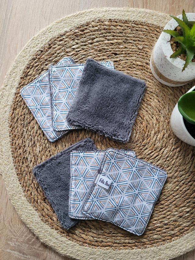 Lingettes Triangles/ gris