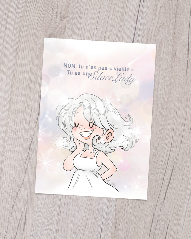Illustration "Silver Lady"