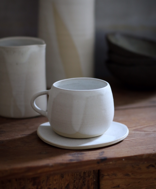 La tasse ronde Ivoire 