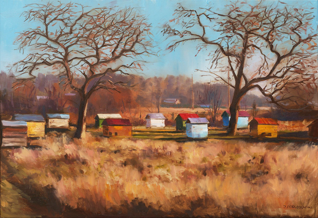 Ule, 80x60 olej płótno 2025