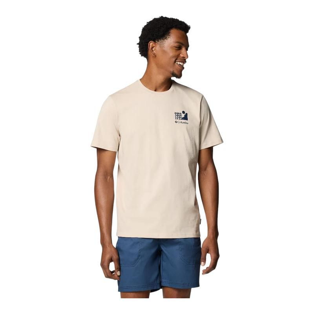 Columbia T-shirt Explorers Canyon™ Homme (Dark Stone/Explore Outdoors)