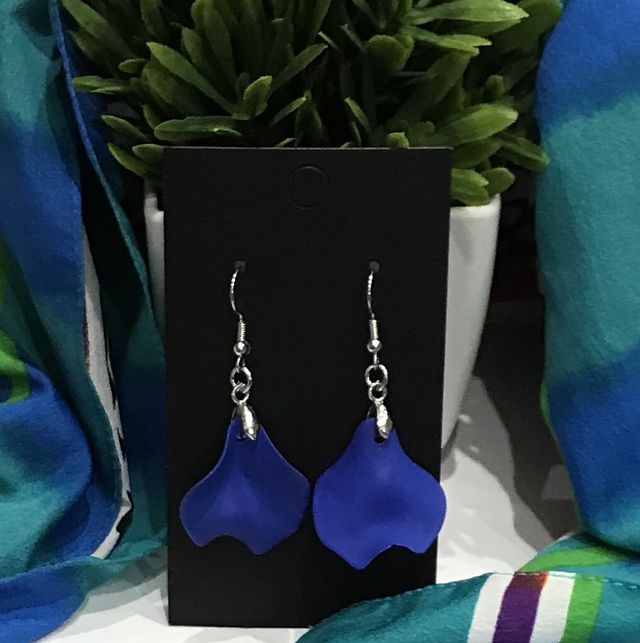 Blue Dangling Earrings - BLDE53