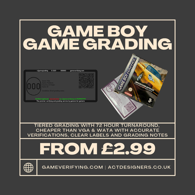Game Grading - Game Boy Series
