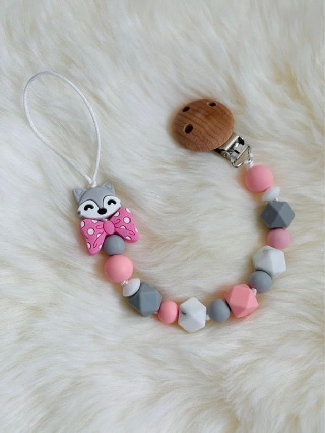 Attache tétine Loup 🐺