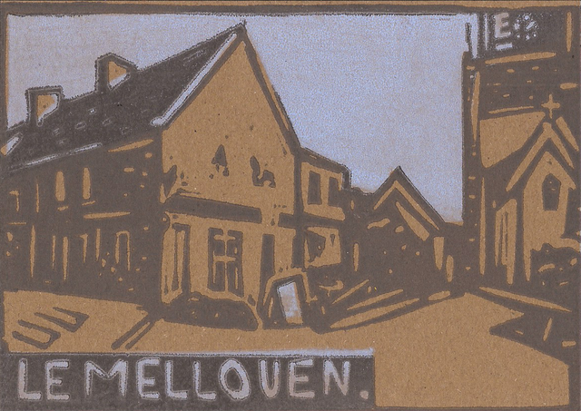 Lino-carte Mellé Le Mellouen