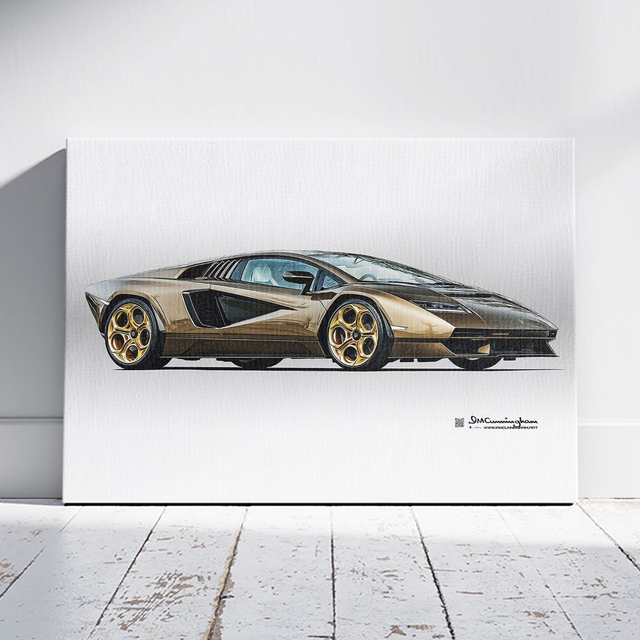 C260100 Lamborghini Countach LP800-4 2022