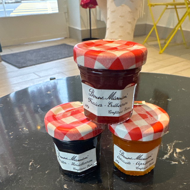 Mini confiture Bonne Maman (30g – abricot, fraise, myrtille)