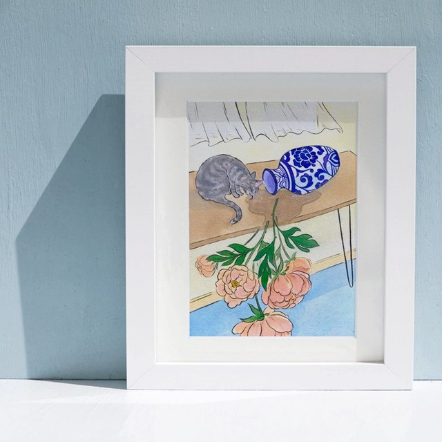 A Drink for the Distinguished Feline