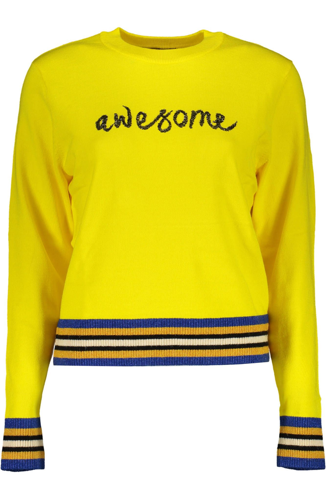 2270DESIGUAL MAGLIA DONNA GIALLO