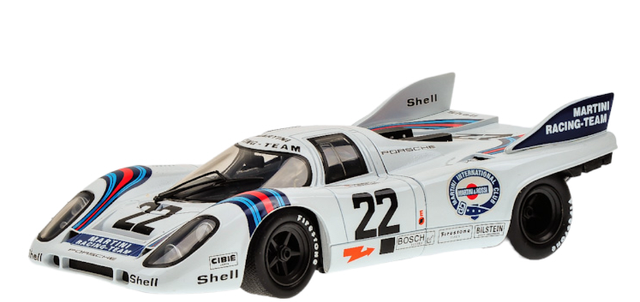 Porsche 917 winner Le Mans 1971 van Lennep / Marko Norev 1:18