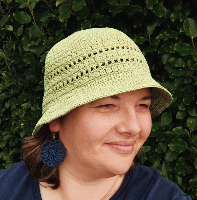 Bob JUNE en Crochet - Fait Main - en Coton 