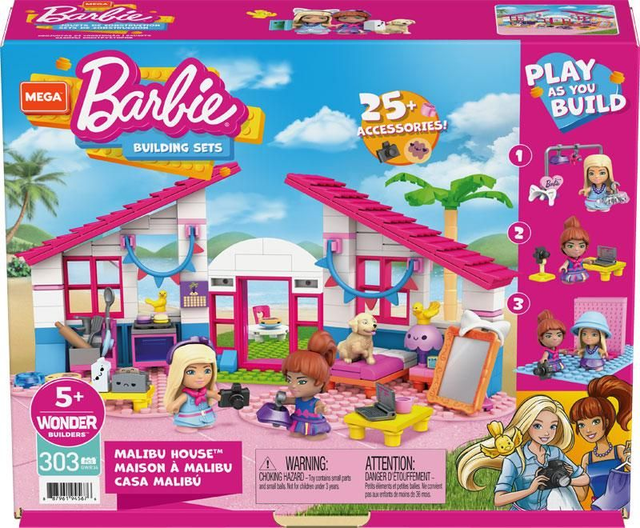 BARBIE MEGA CONSTRUX MALIBU HOUSE