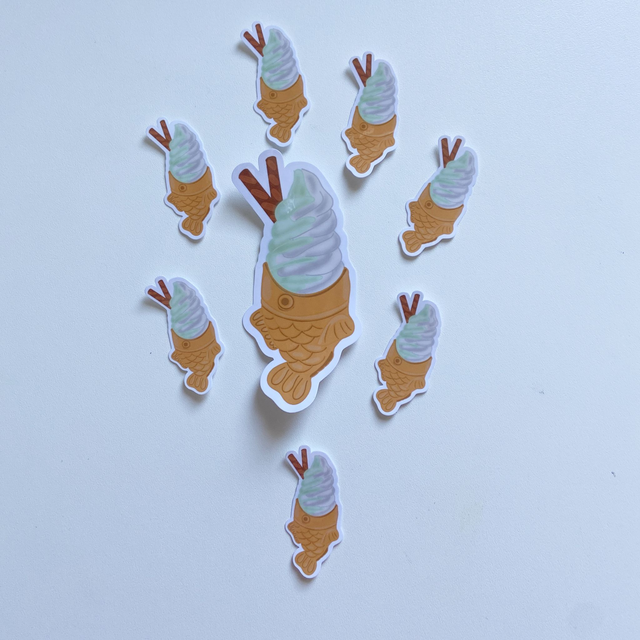 STICKER GOURMANDISE JAPONAISE