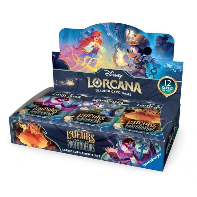 Ravensburger Display De Booster - Lueurs Dans Les Profondeurs - Disney Lorcana