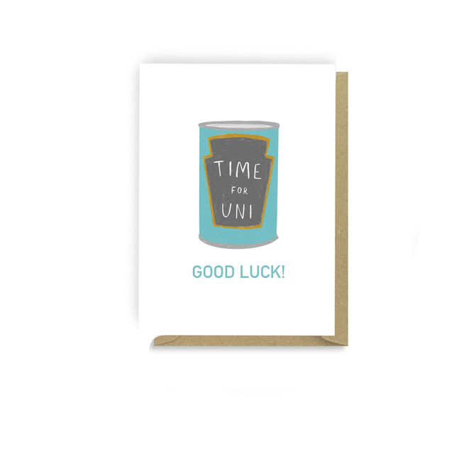 Uni Beans - Illustrated Luck Card   