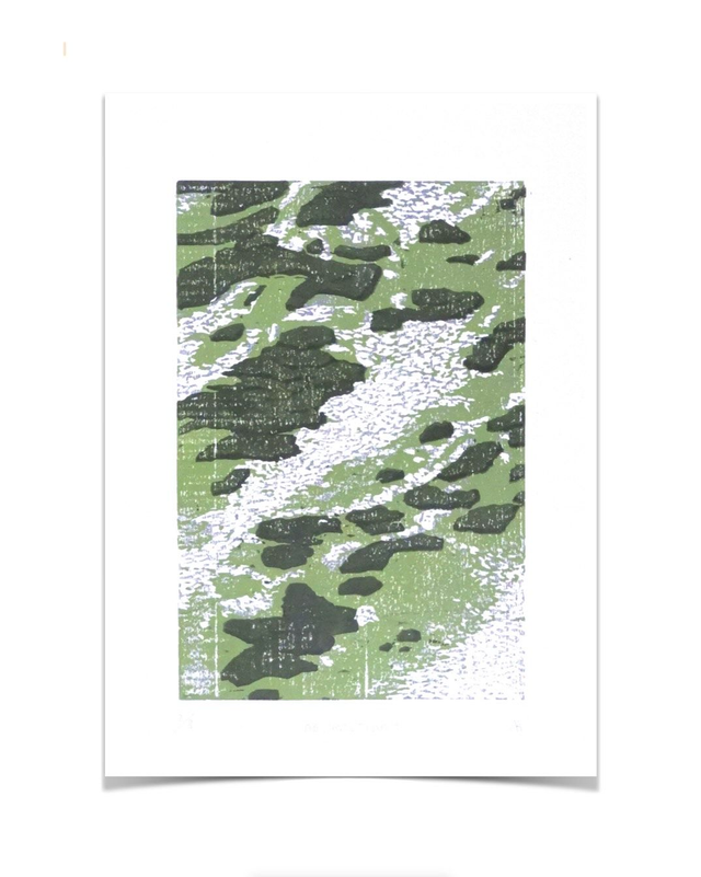 Woodcut ‘Abstraction I’