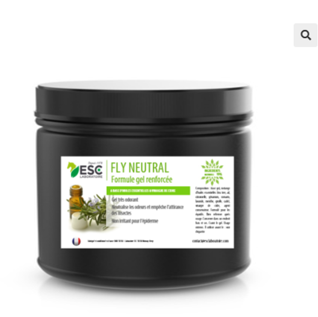 FLY NEUTRAL GEL – Gel insectes cheval – À base d’huiles essentielles