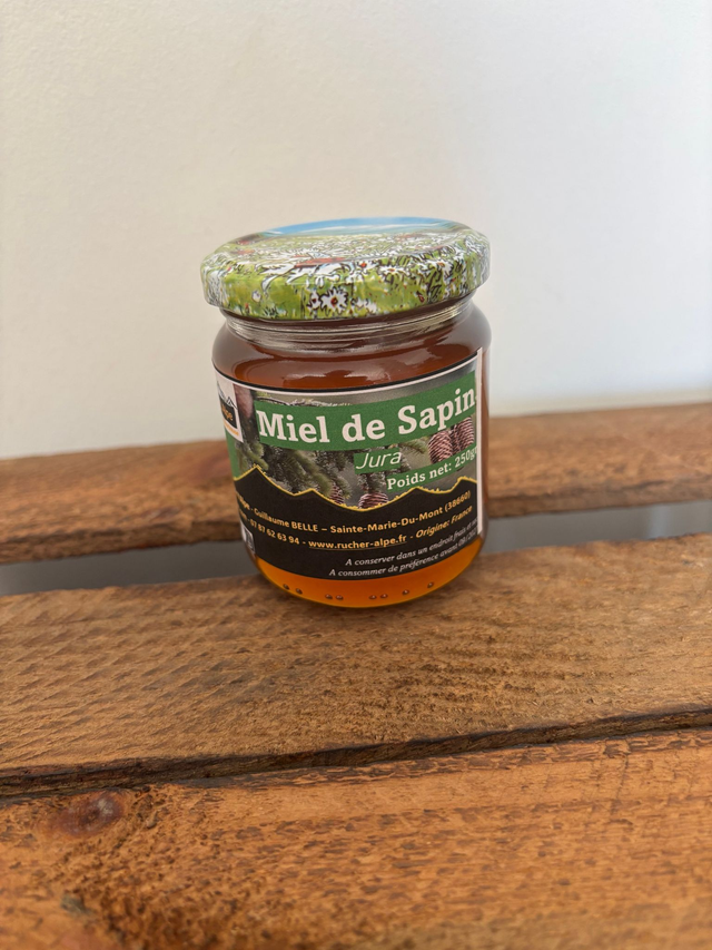 Miel de sapin - 2025 - Pot de 250gr