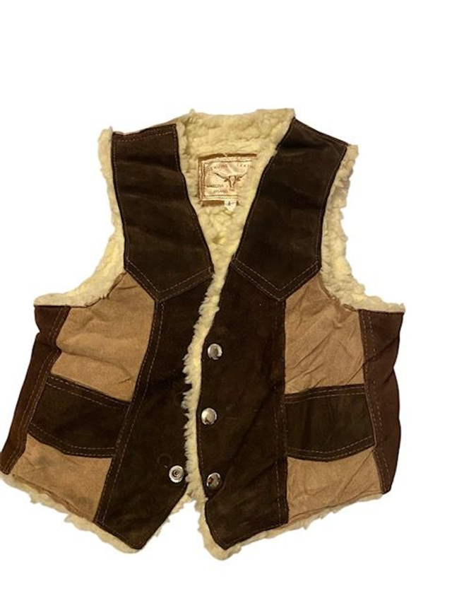 Gilet pour enfant style Far West américain 