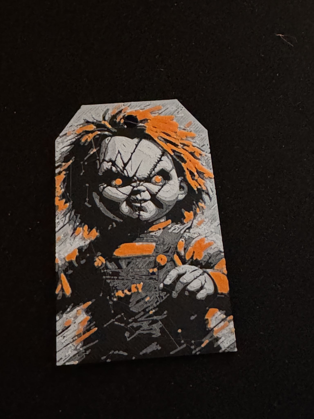Gift tag Chucky
