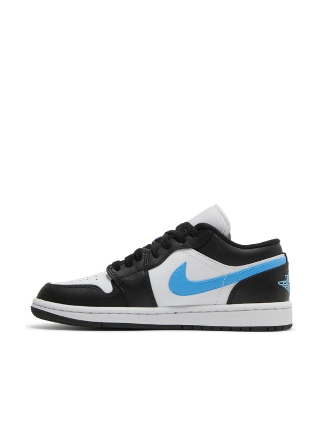 Air Jordan 1 Low Black University Blue White (Taille 38)