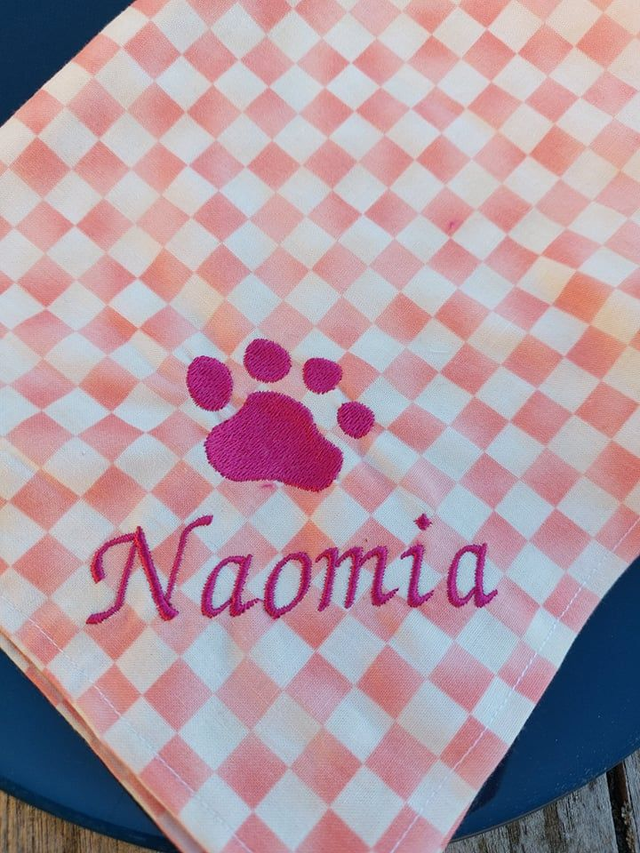 Serviette de table personnalisée