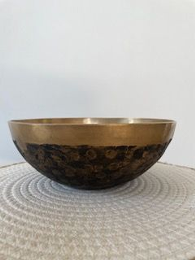 Bol tibétain CHAKEN note DO 23 Cm 1417 Gr