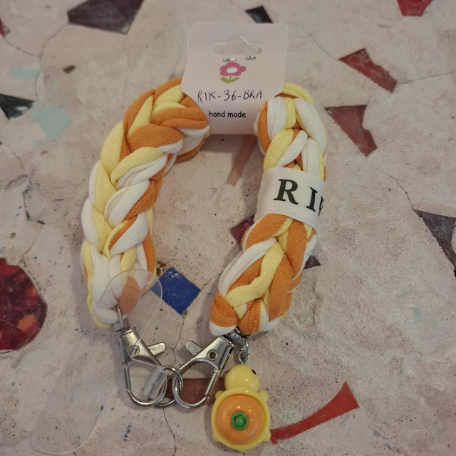 Rik-36 bracelet jaune orange 