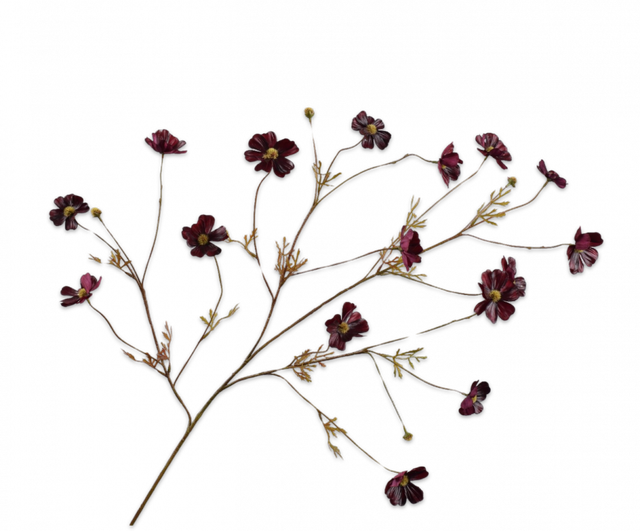 Silk-Ka Cosmos Tak Bordeaux Rood 104cm RT