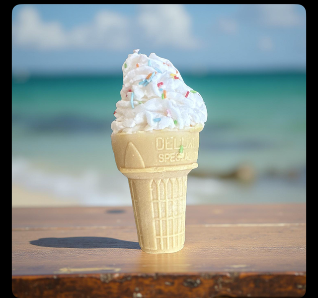 Bougie Glace à la Fraise 