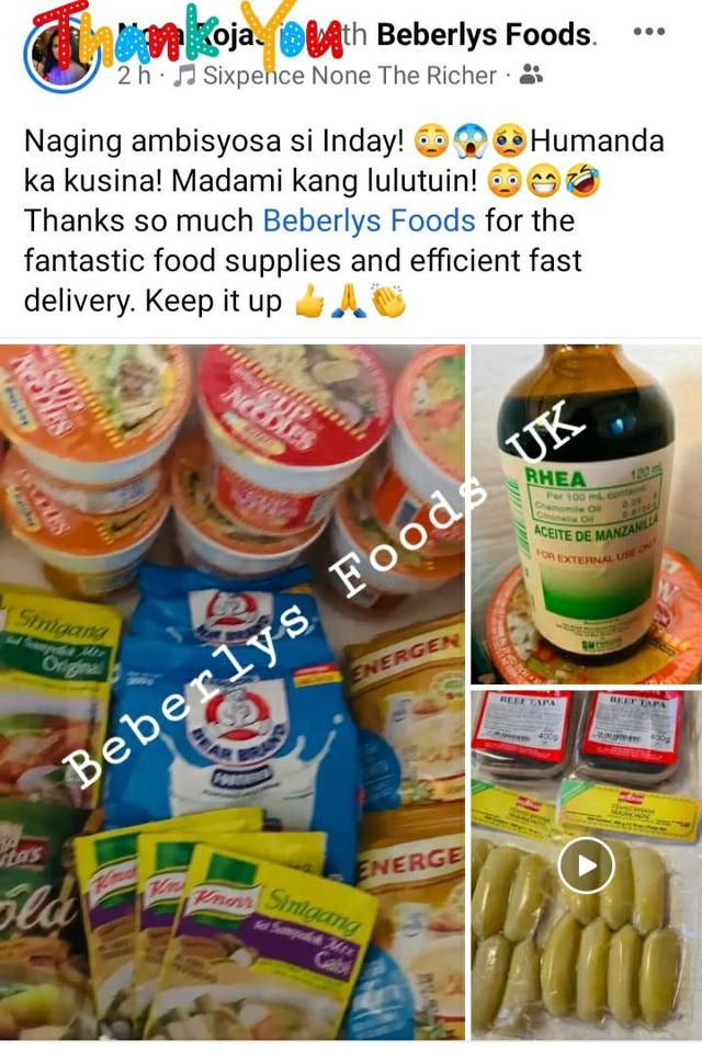 From Customer Nora- Scotland (March 2023)