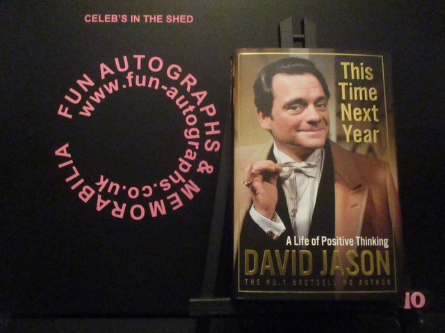 David Jason 'This Time Next Year A Life Of Positive Thinking' Authentic Autographed Hardback Book (10)