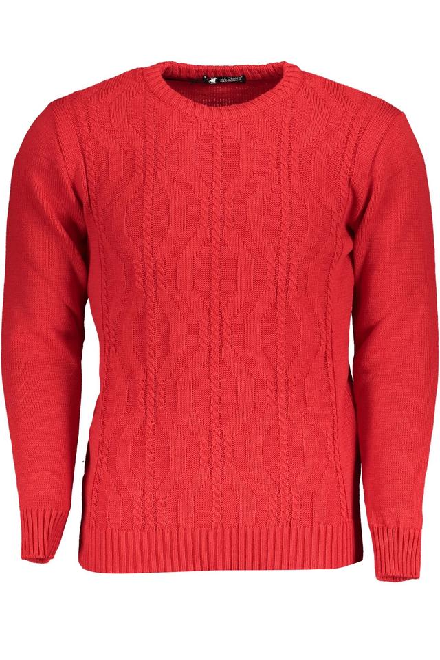 U.S. GRAND POLO MAGLIONE UOMO ROSSO