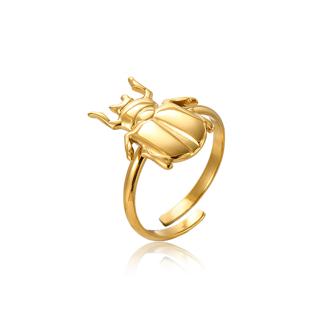 Bague scarabé