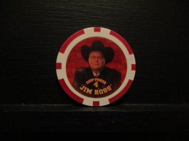 Jim Ross - Chip Power 4 Original Wrestling Chipz