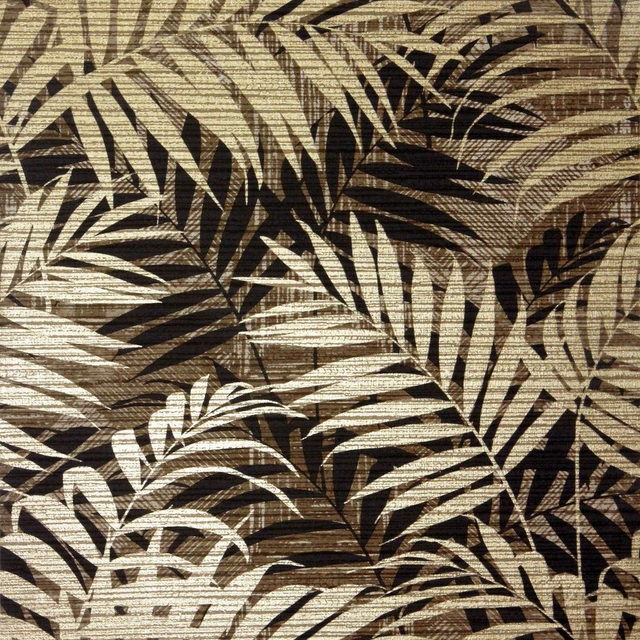 Textured Palm- Gold &amp; Champagne