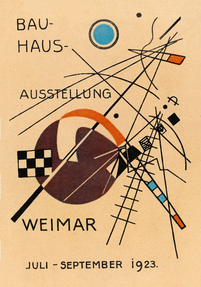 Bauhaus Ausstellung Weimar 1923 by Kandsinsky