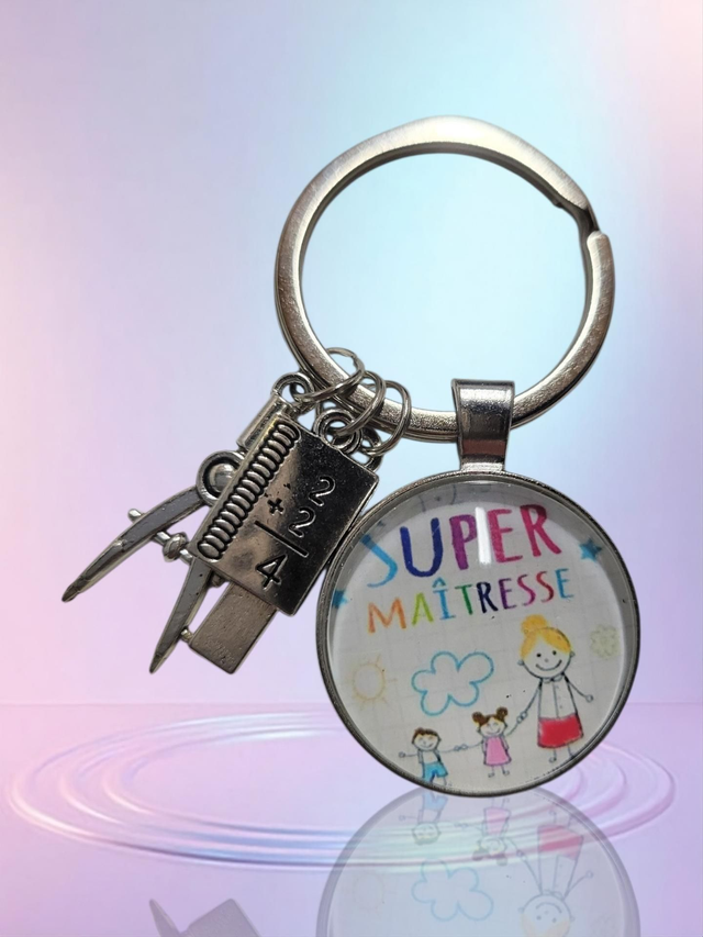 Porte cles super maîtresse 