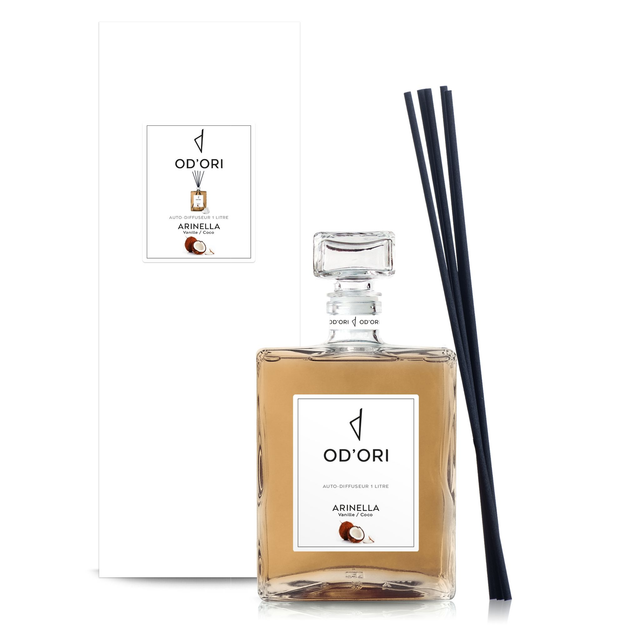 Auto-diffuseur 1 LITRE - ARINELLA (Vanille / Coco)