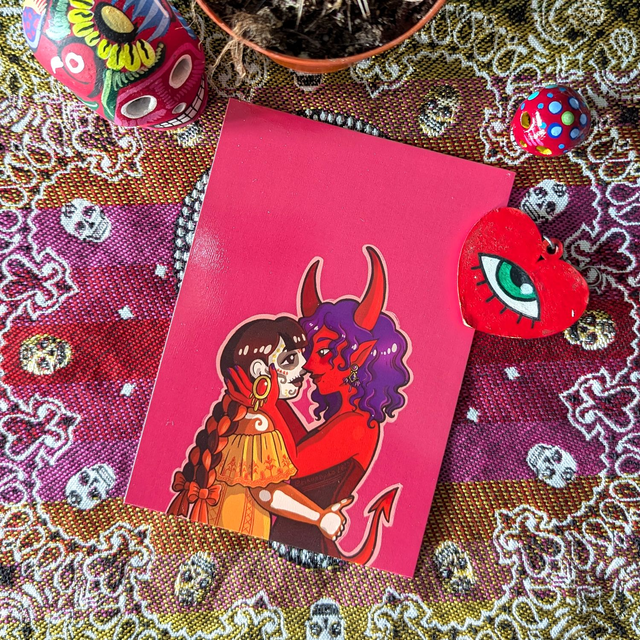 Carte Postale Soledad et Yatziri