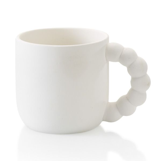PERLE Becher mit Perlenhenkel