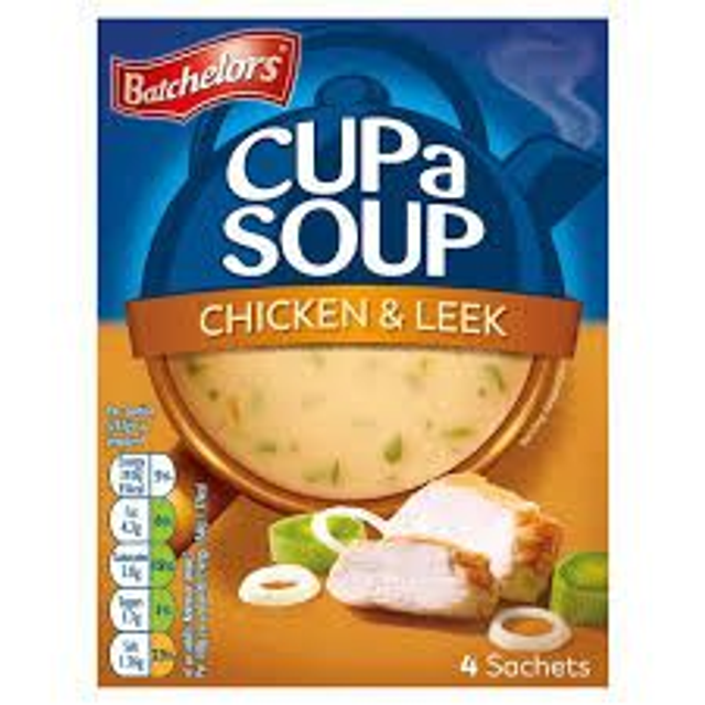 Batchelor's Chicken &amp; Leek Cup a Soup 4 Sachets