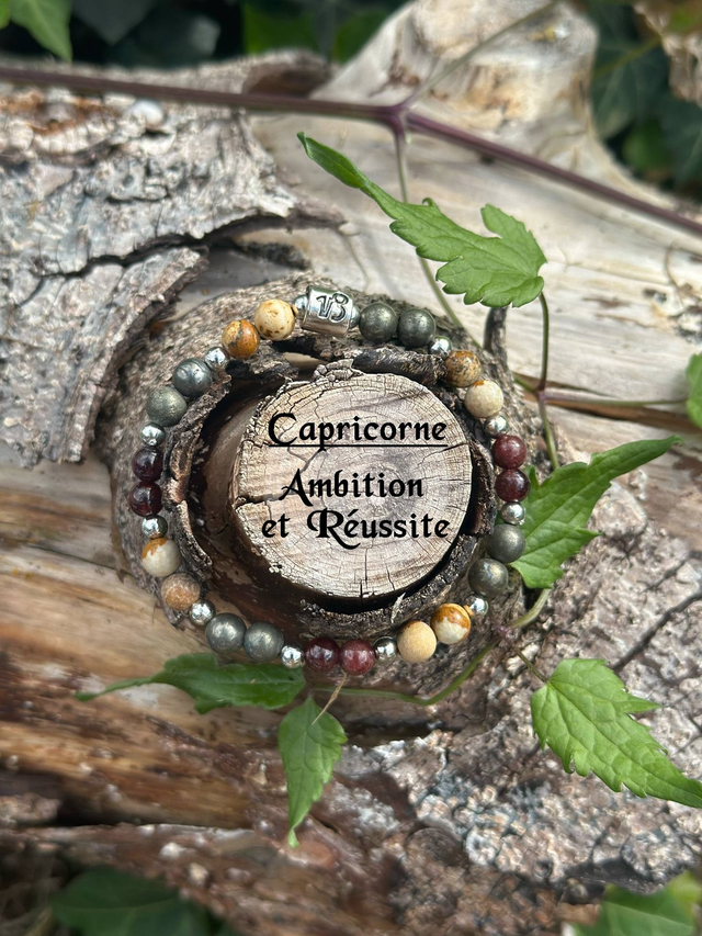 *Bracelet Astro* Capricorne – « Ambition et Réussite »