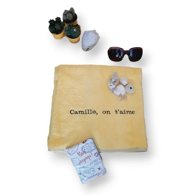 Serviette de bain 100 x 150 cm