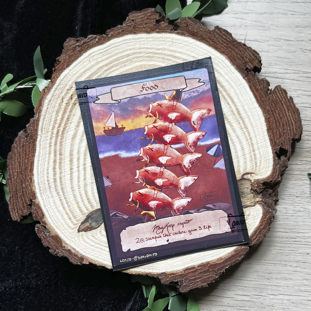 Token MTG comida Espeto de Magikarps